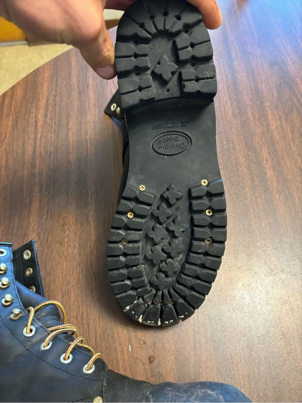 Georgia 8” Logger Work Boots - Size 12.5 Medium Width (D)